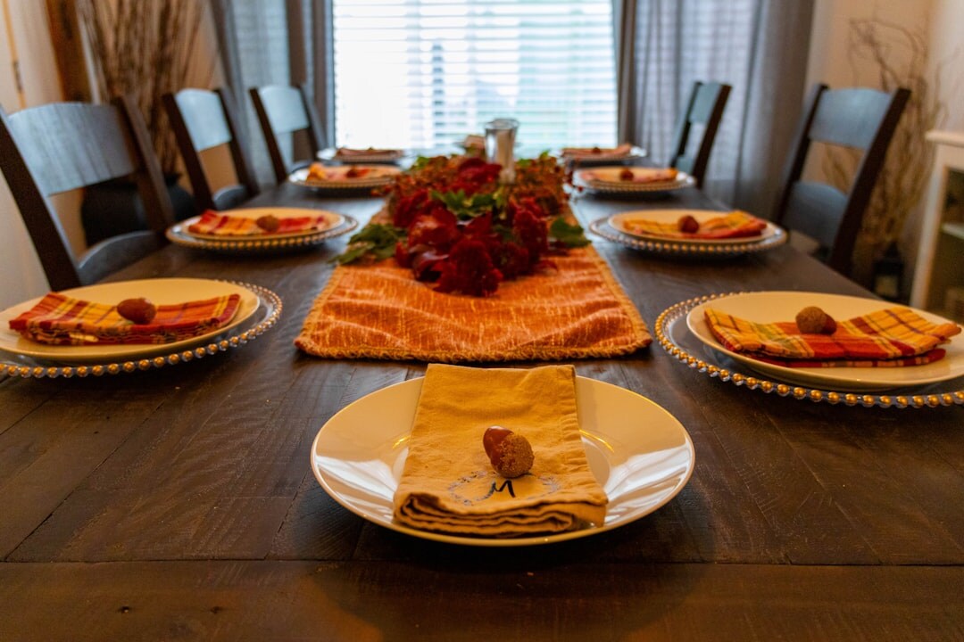 family dinner table