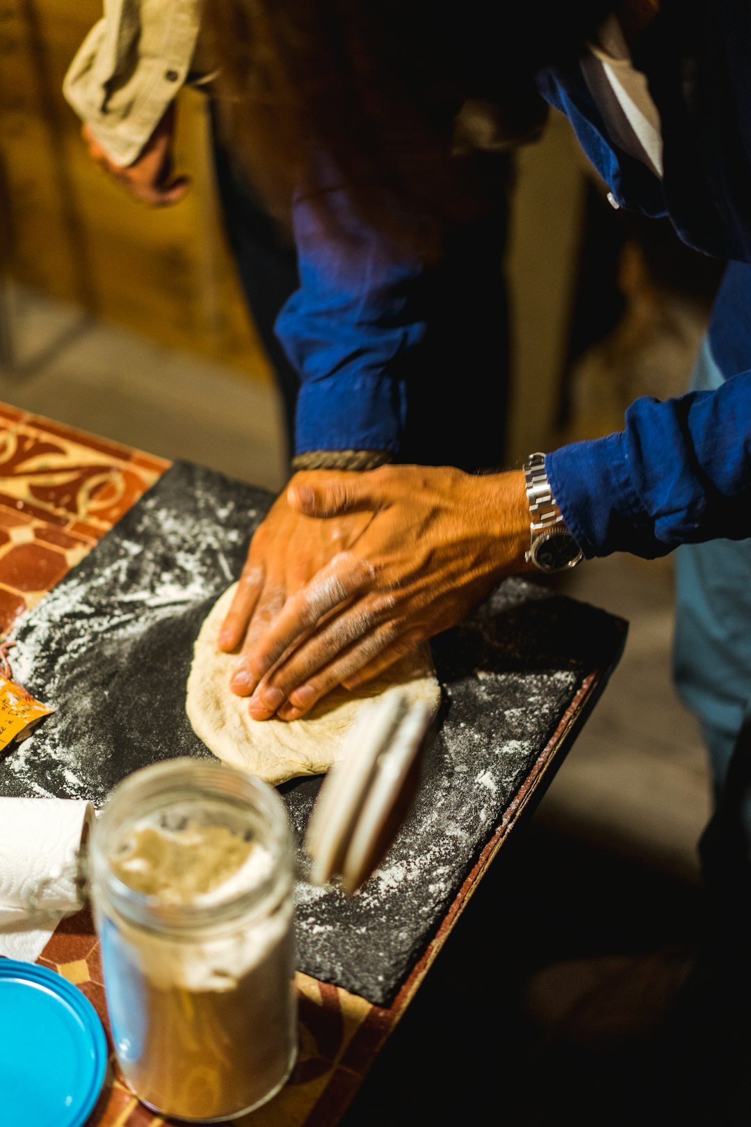 baking fresh bread at home
