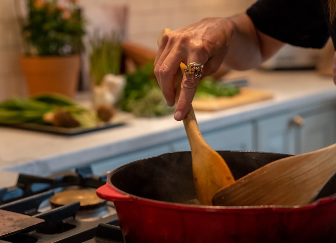 fresh ingredients cooking